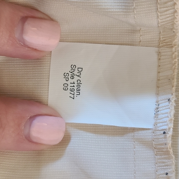 J. CREW Cream Pleated Jacket - Picture 3 of 4